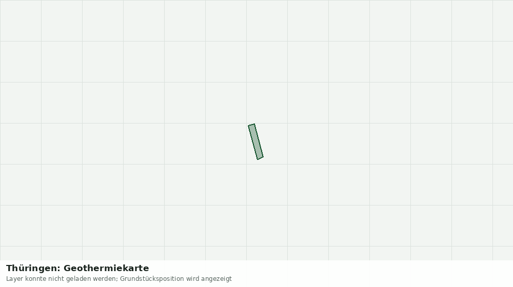 Statische Kartenansicht: Thüringen: Geothermiekarte