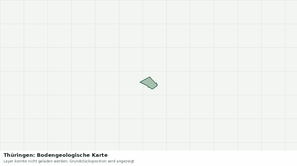 Statische Kartenansicht: Thüringen: Bodengeologische Karte