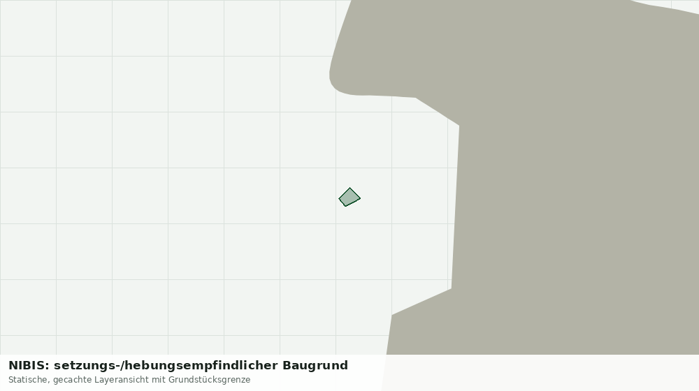 Statische Kartenansicht: NIBIS: setzungs-/hebungsempfindlicher Baugrund