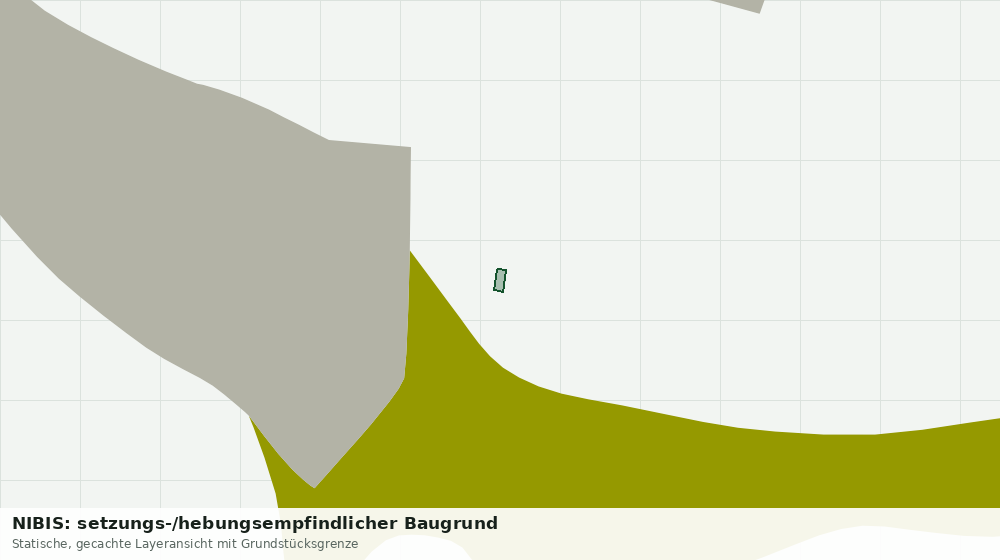 Statische Kartenansicht: NIBIS: setzungs-/hebungsempfindlicher Baugrund