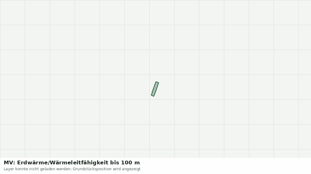 Statische Kartenansicht: MV: Erdwärme/Wärmeleitfähigkeit bis 100 m