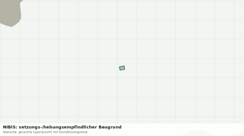 Statische Kartenansicht: NIBIS: setzungs-/hebungsempfindlicher Baugrund