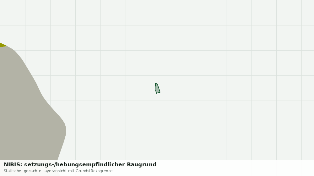 Statische Kartenansicht: NIBIS: setzungs-/hebungsempfindlicher Baugrund