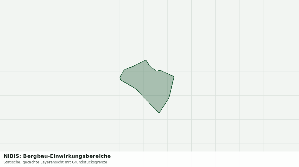 Statische Kartenansicht: NIBIS: Bergbau-Einwirkungsbereiche