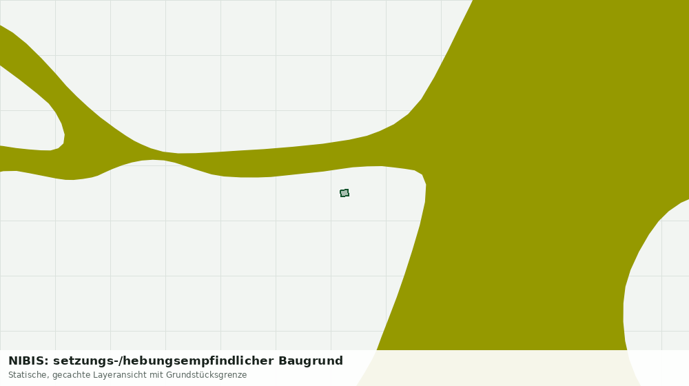 Statische Kartenansicht: NIBIS: setzungs-/hebungsempfindlicher Baugrund
