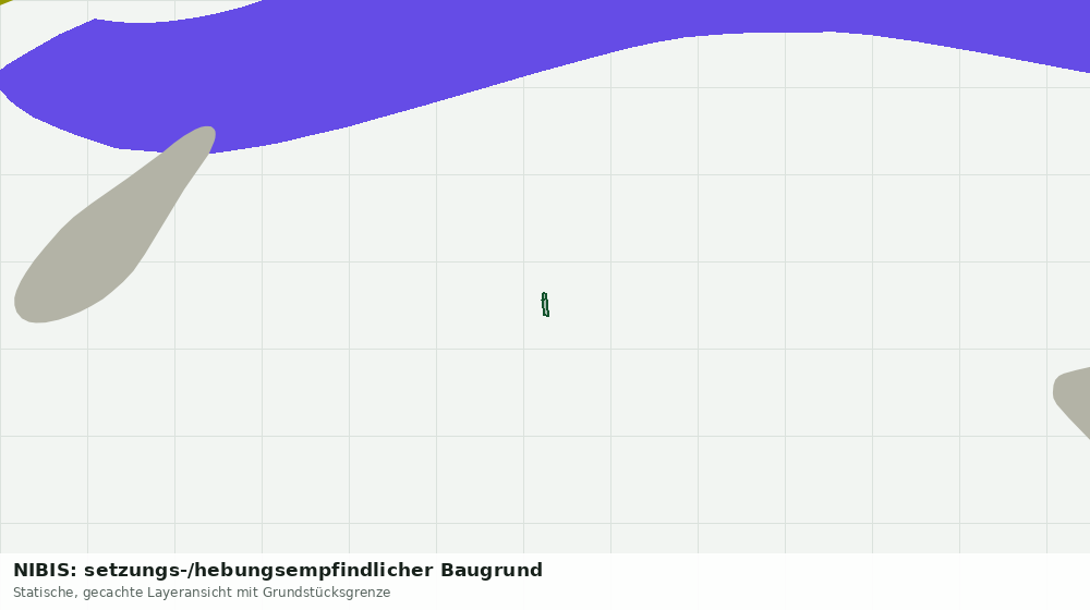 Statische Kartenansicht: NIBIS: setzungs-/hebungsempfindlicher Baugrund