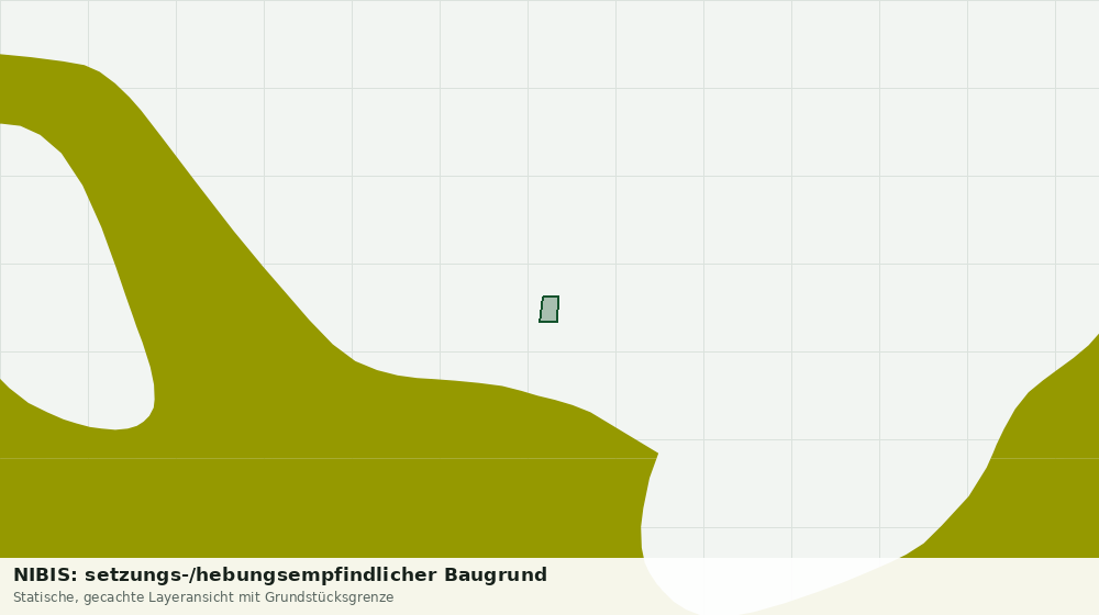 Statische Kartenansicht: NIBIS: setzungs-/hebungsempfindlicher Baugrund
