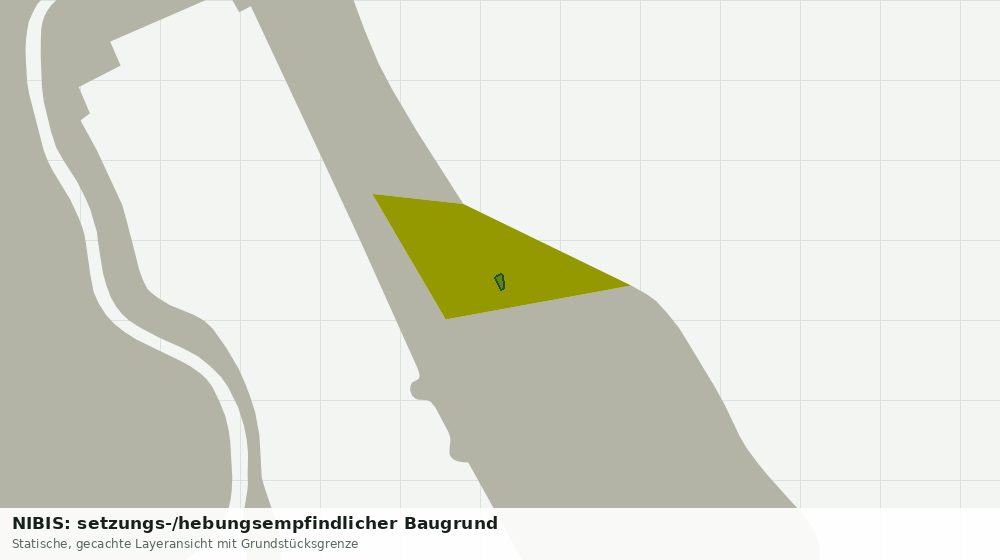 Statische Kartenansicht: NIBIS: setzungs-/hebungsempfindlicher Baugrund