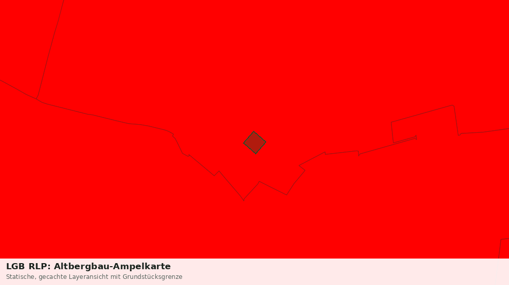 Statische Kartenansicht: LGB RLP: Altbergbau-Ampelkarte
