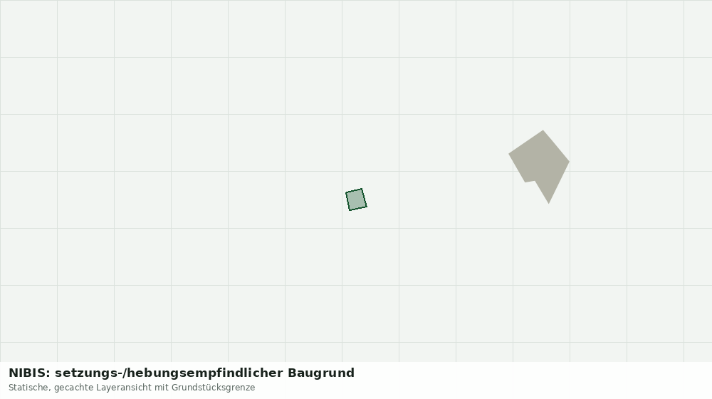 Statische Kartenansicht: NIBIS: setzungs-/hebungsempfindlicher Baugrund