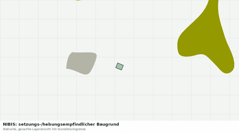 Statische Kartenansicht: NIBIS: setzungs-/hebungsempfindlicher Baugrund