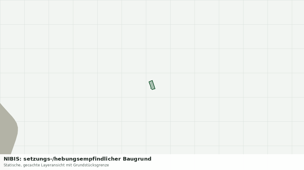 Statische Kartenansicht: NIBIS: setzungs-/hebungsempfindlicher Baugrund