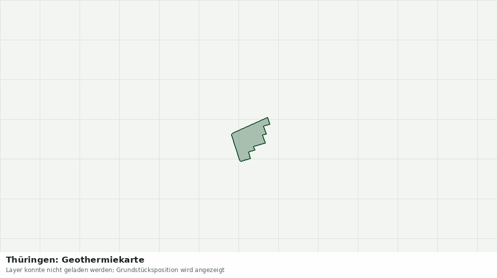 Statische Kartenansicht: Thüringen: Geothermiekarte