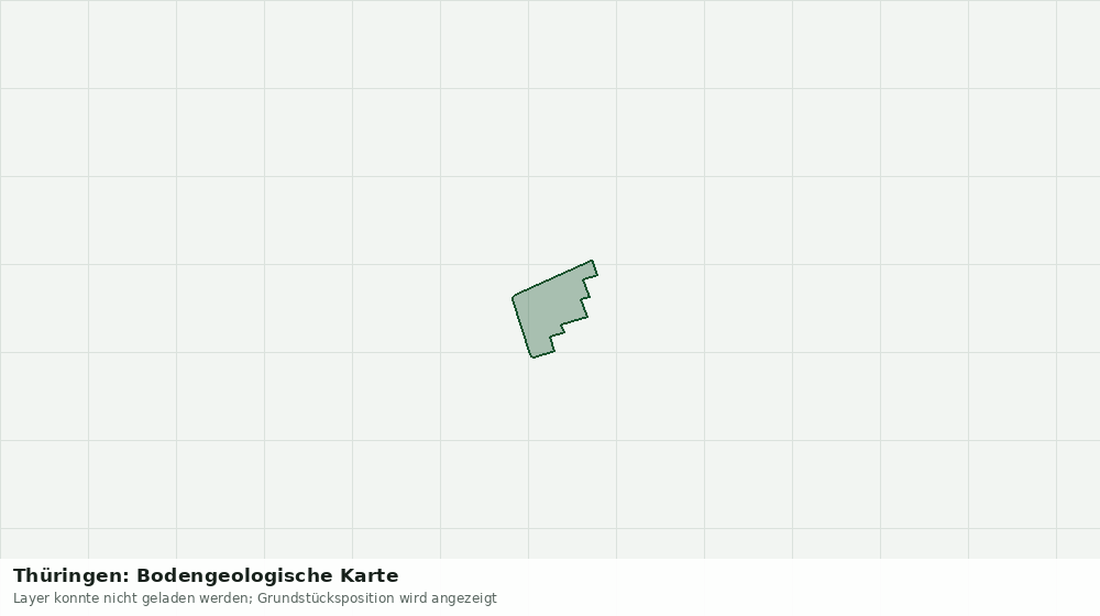 Statische Kartenansicht: Thüringen: Bodengeologische Karte