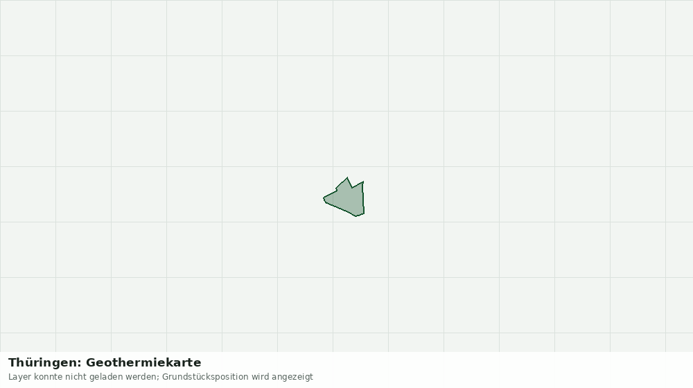Statische Kartenansicht: Thüringen: Geothermiekarte
