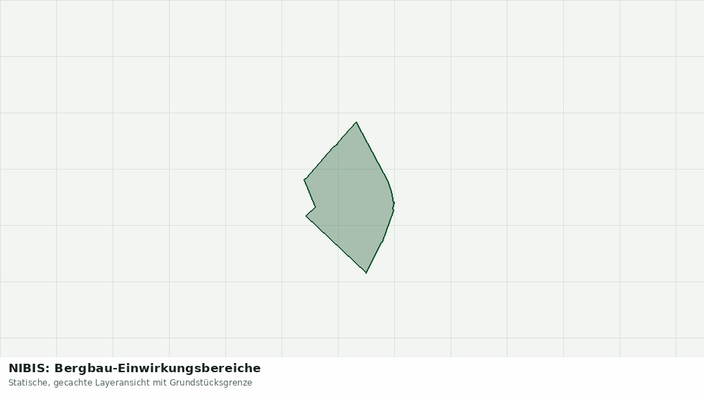 Statische Kartenansicht: NIBIS: Bergbau-Einwirkungsbereiche