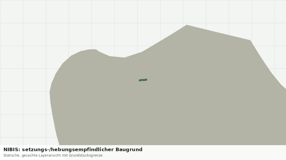 Statische Kartenansicht: NIBIS: setzungs-/hebungsempfindlicher Baugrund