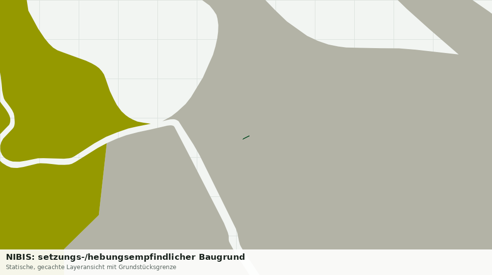 Statische Kartenansicht: NIBIS: setzungs-/hebungsempfindlicher Baugrund