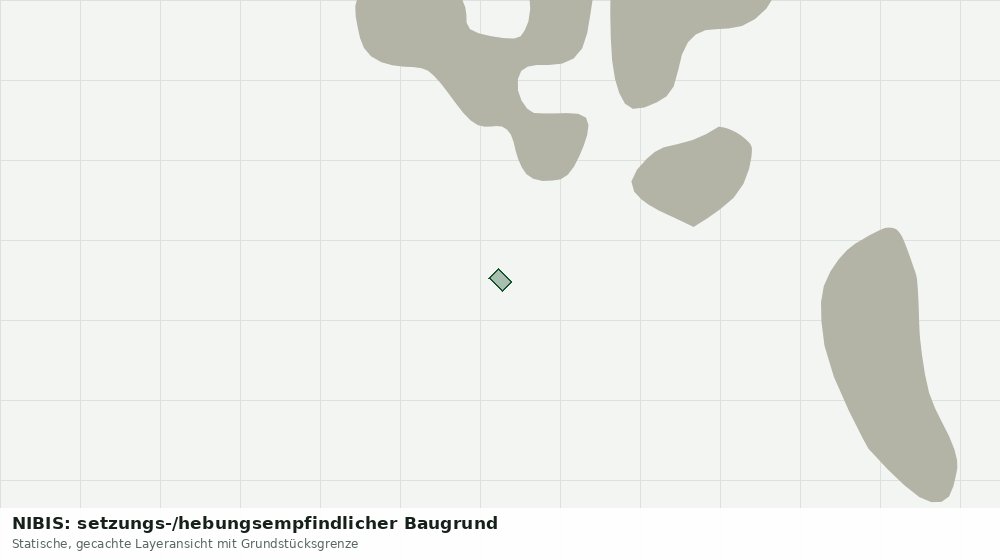Statische Kartenansicht: NIBIS: setzungs-/hebungsempfindlicher Baugrund