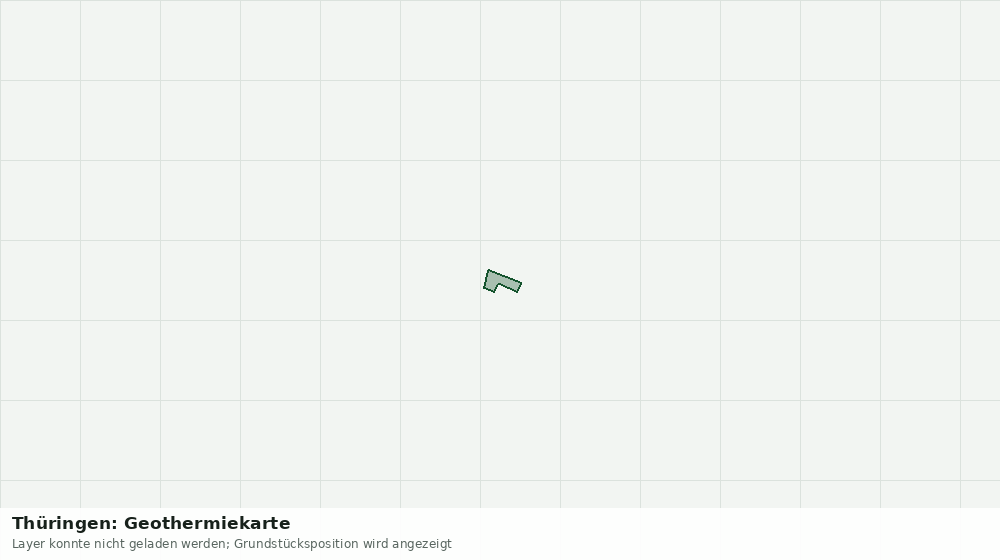 Statische Kartenansicht: Thüringen: Geothermiekarte
