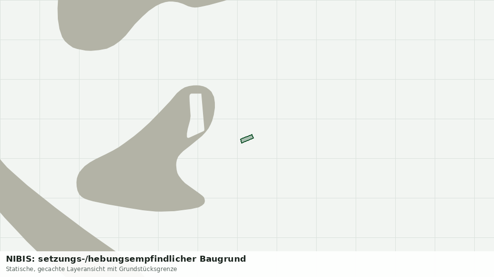 Statische Kartenansicht: NIBIS: setzungs-/hebungsempfindlicher Baugrund