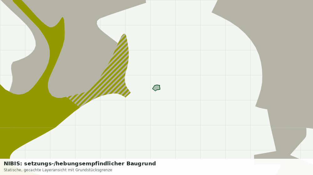 Statische Kartenansicht: NIBIS: setzungs-/hebungsempfindlicher Baugrund