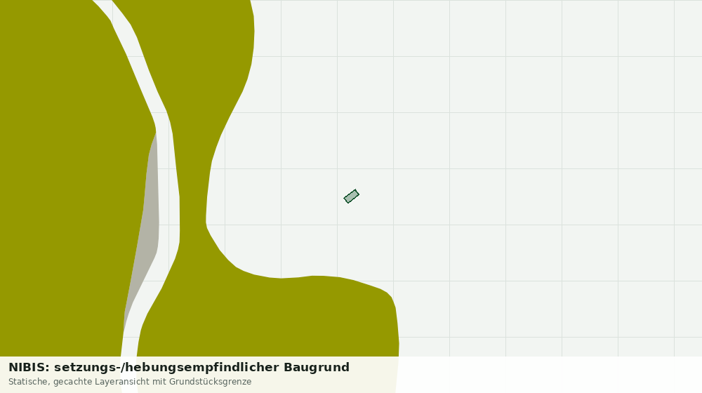 Statische Kartenansicht: NIBIS: setzungs-/hebungsempfindlicher Baugrund
