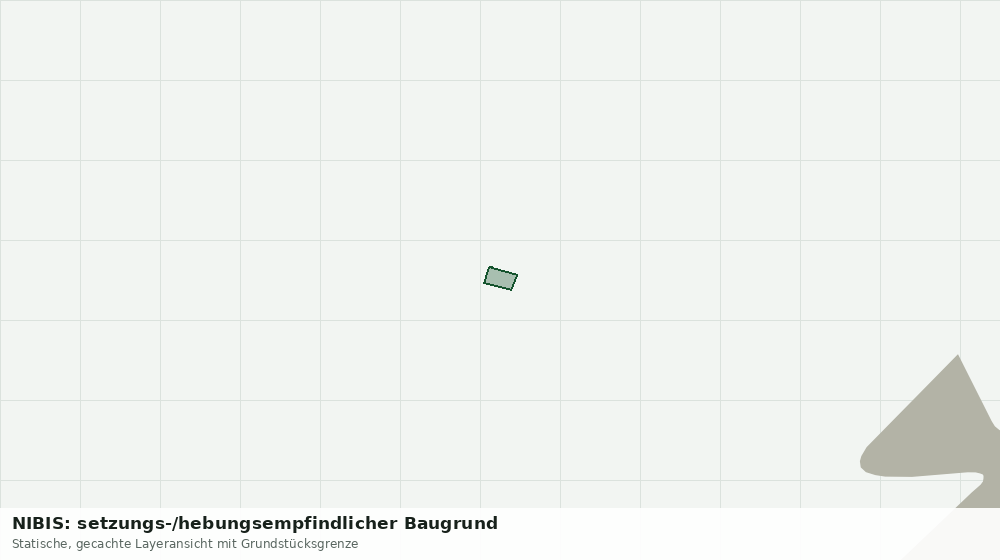 Statische Kartenansicht: NIBIS: setzungs-/hebungsempfindlicher Baugrund