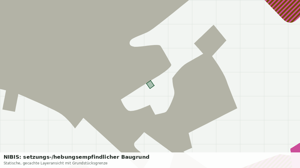 Statische Kartenansicht: NIBIS: setzungs-/hebungsempfindlicher Baugrund