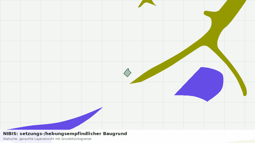 Statische Kartenansicht: NIBIS: setzungs-/hebungsempfindlicher Baugrund