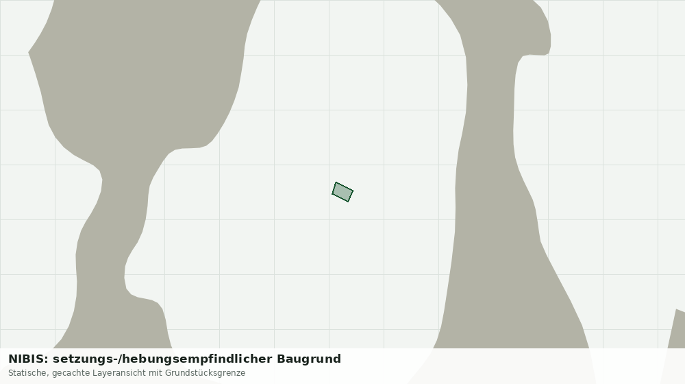 Statische Kartenansicht: NIBIS: setzungs-/hebungsempfindlicher Baugrund