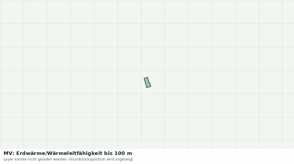 Statische Kartenansicht: MV: Erdwärme/Wärmeleitfähigkeit bis 100 m