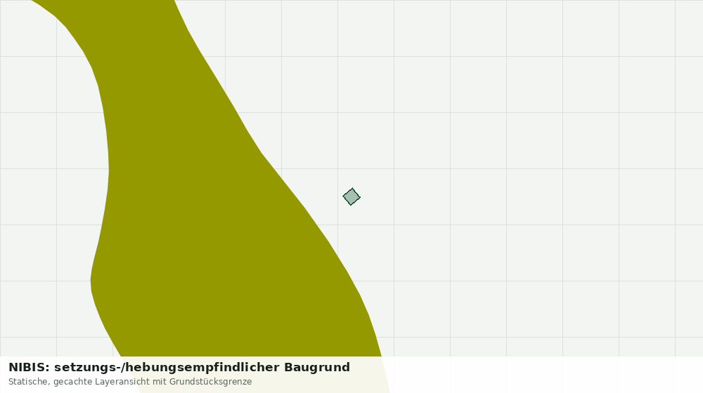 Statische Kartenansicht: NIBIS: setzungs-/hebungsempfindlicher Baugrund