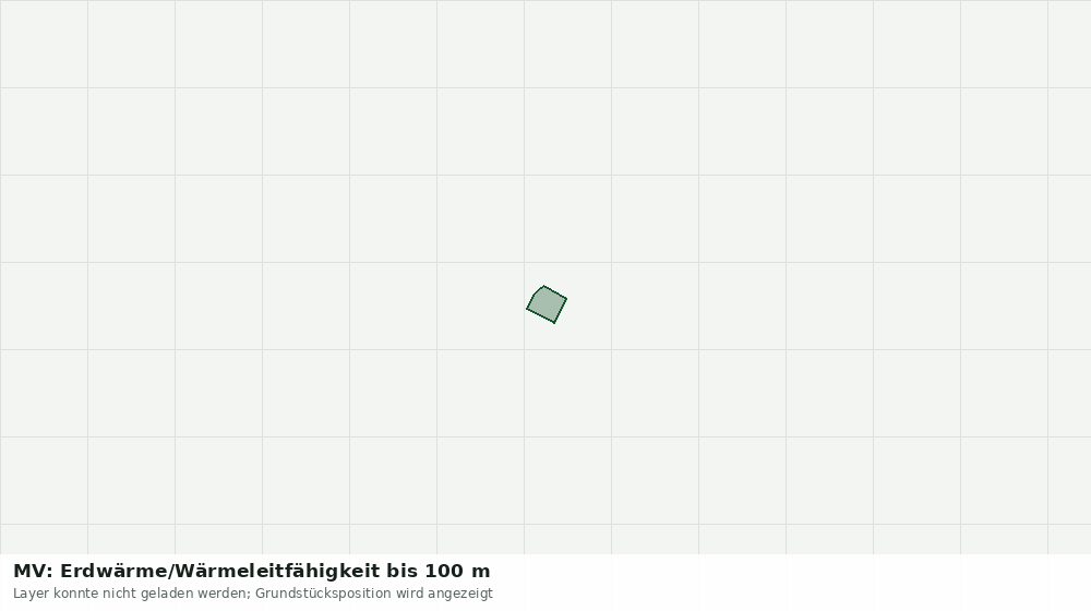 Statische Kartenansicht: MV: Erdwärme/Wärmeleitfähigkeit bis 100 m
