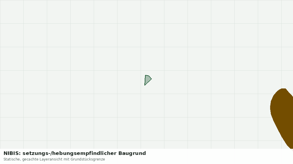 Statische Kartenansicht: NIBIS: setzungs-/hebungsempfindlicher Baugrund