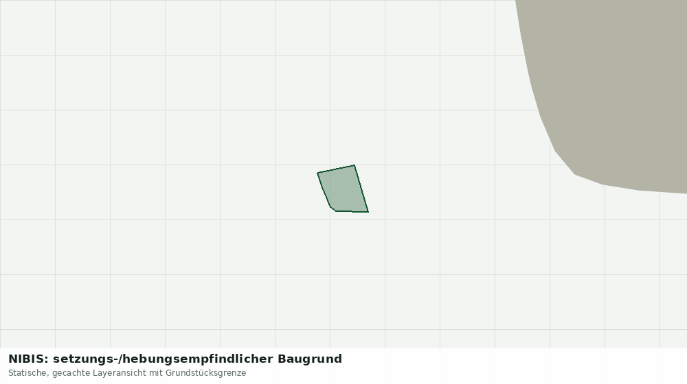 Statische Kartenansicht: NIBIS: setzungs-/hebungsempfindlicher Baugrund