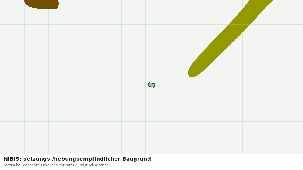 Statische Kartenansicht: NIBIS: setzungs-/hebungsempfindlicher Baugrund