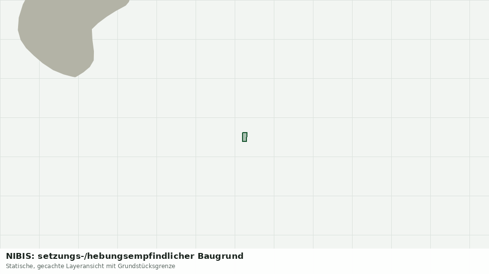 Statische Kartenansicht: NIBIS: setzungs-/hebungsempfindlicher Baugrund