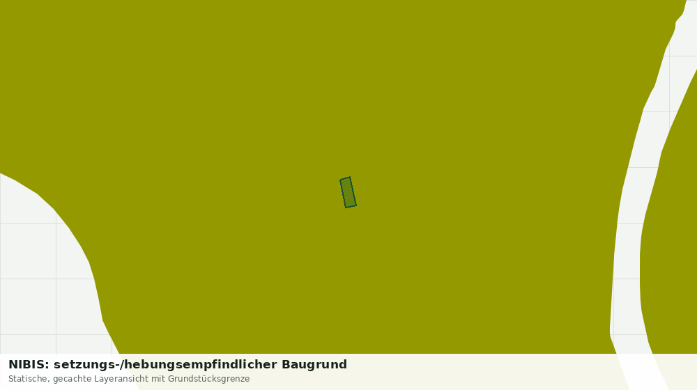 Statische Kartenansicht: NIBIS: setzungs-/hebungsempfindlicher Baugrund