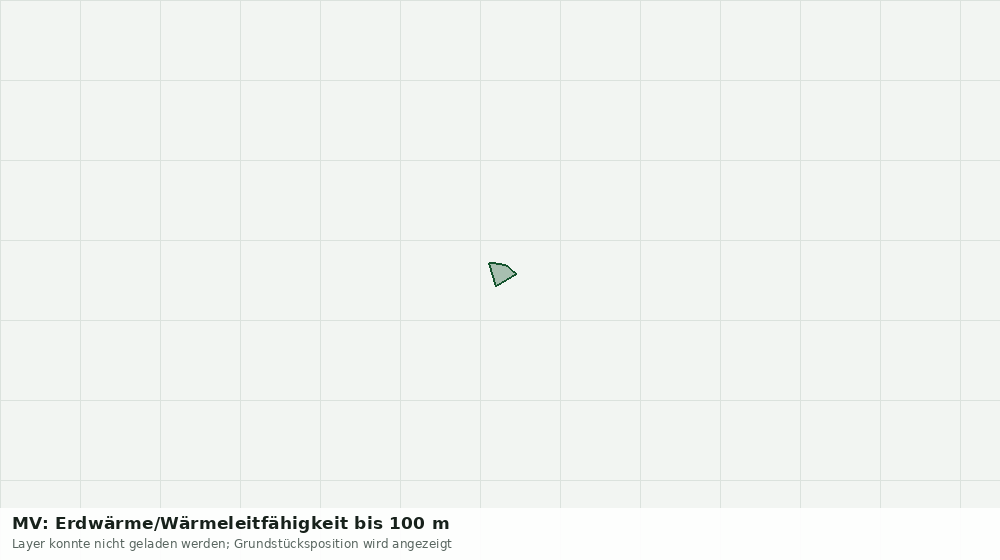 Statische Kartenansicht: MV: Erdwärme/Wärmeleitfähigkeit bis 100 m