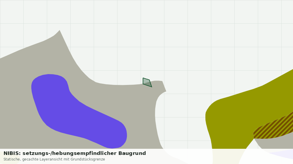 Statische Kartenansicht: NIBIS: setzungs-/hebungsempfindlicher Baugrund