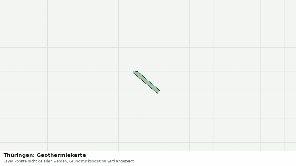 Statische Kartenansicht: Thüringen: Geothermiekarte