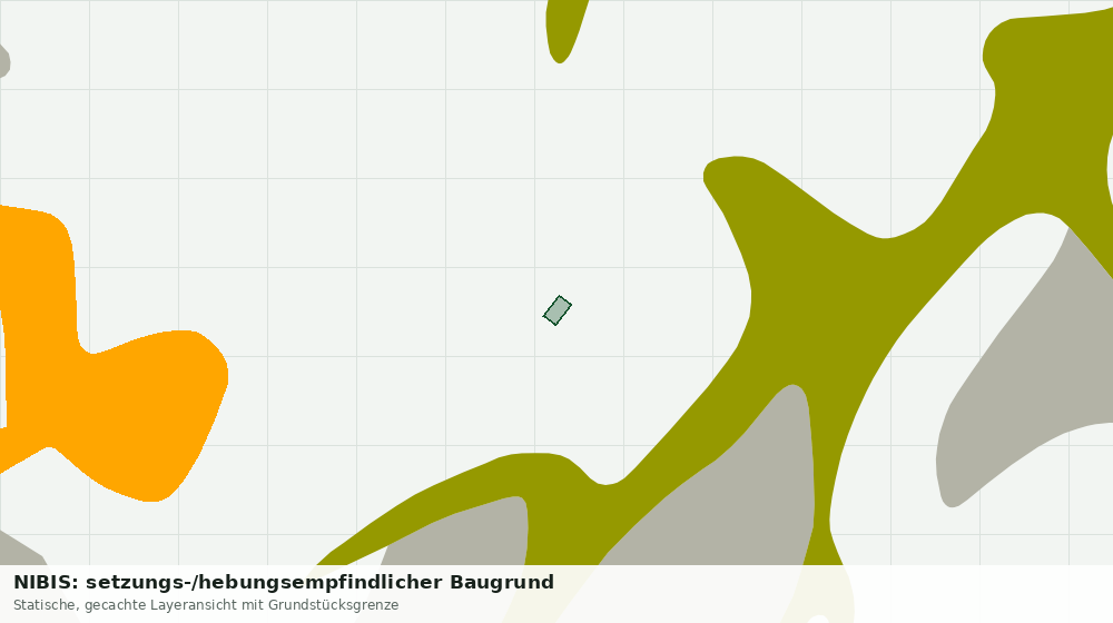 Statische Kartenansicht: NIBIS: setzungs-/hebungsempfindlicher Baugrund