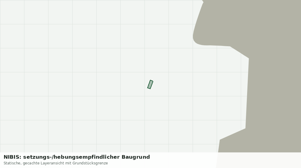 Statische Kartenansicht: NIBIS: setzungs-/hebungsempfindlicher Baugrund