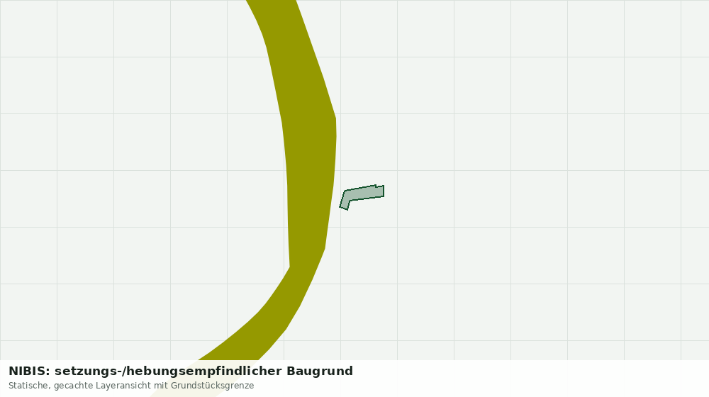 Statische Kartenansicht: NIBIS: setzungs-/hebungsempfindlicher Baugrund