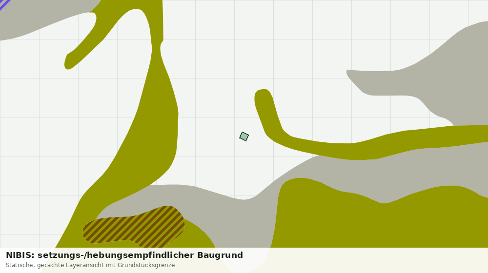 Statische Kartenansicht: NIBIS: setzungs-/hebungsempfindlicher Baugrund