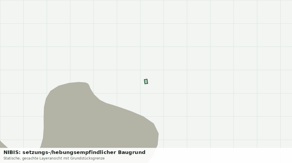 Statische Kartenansicht: NIBIS: setzungs-/hebungsempfindlicher Baugrund