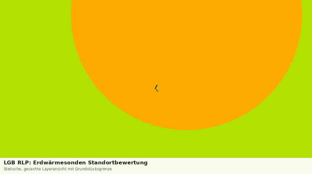 Statische Kartenansicht: LGB RLP: Erdwärmesonden Standortbewertung
