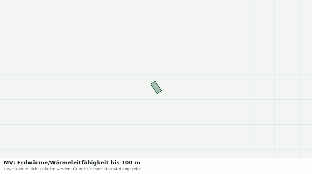 Statische Kartenansicht: MV: Erdwärme/Wärmeleitfähigkeit bis 100 m