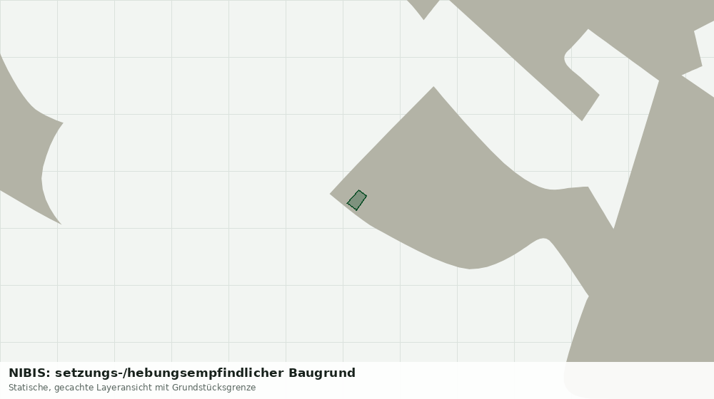 Statische Kartenansicht: NIBIS: setzungs-/hebungsempfindlicher Baugrund